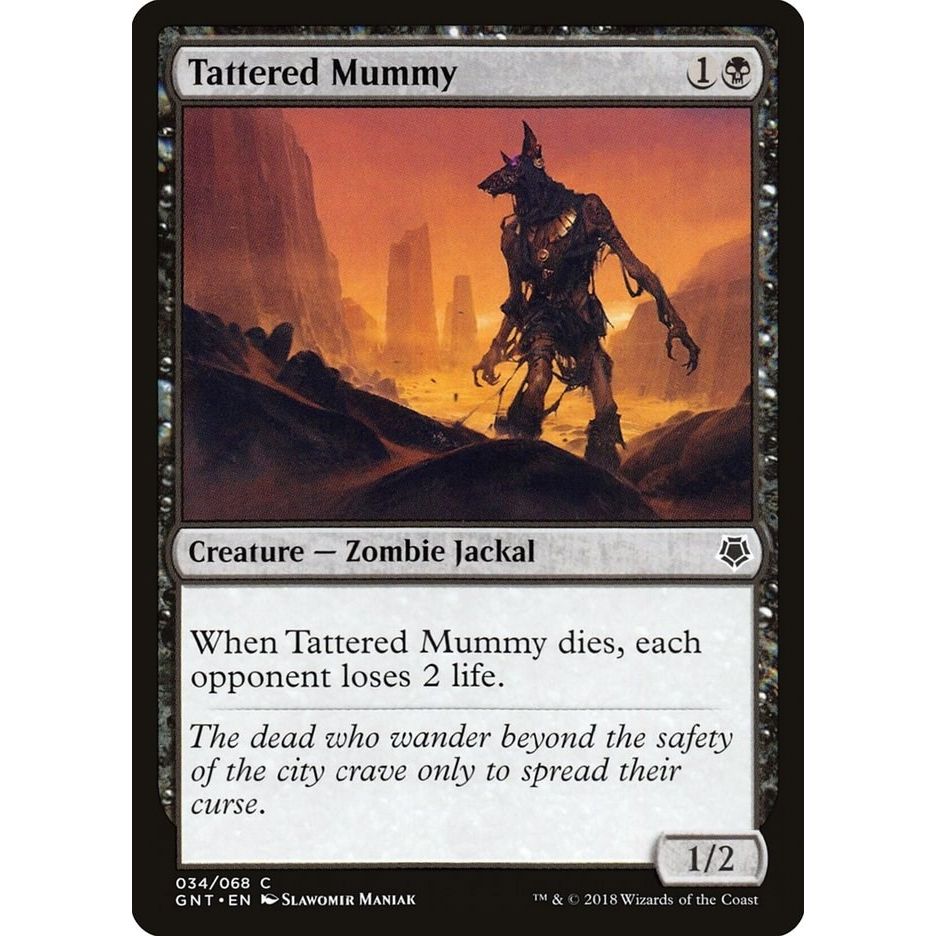 Image for Tattered Mummy (34) (GNT) - Magic: The Gathering
