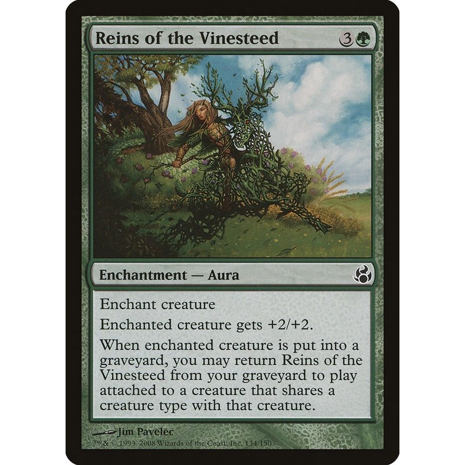 Image for Reins of the Vinesteed (134) (MOR) - Magic: The Gathering