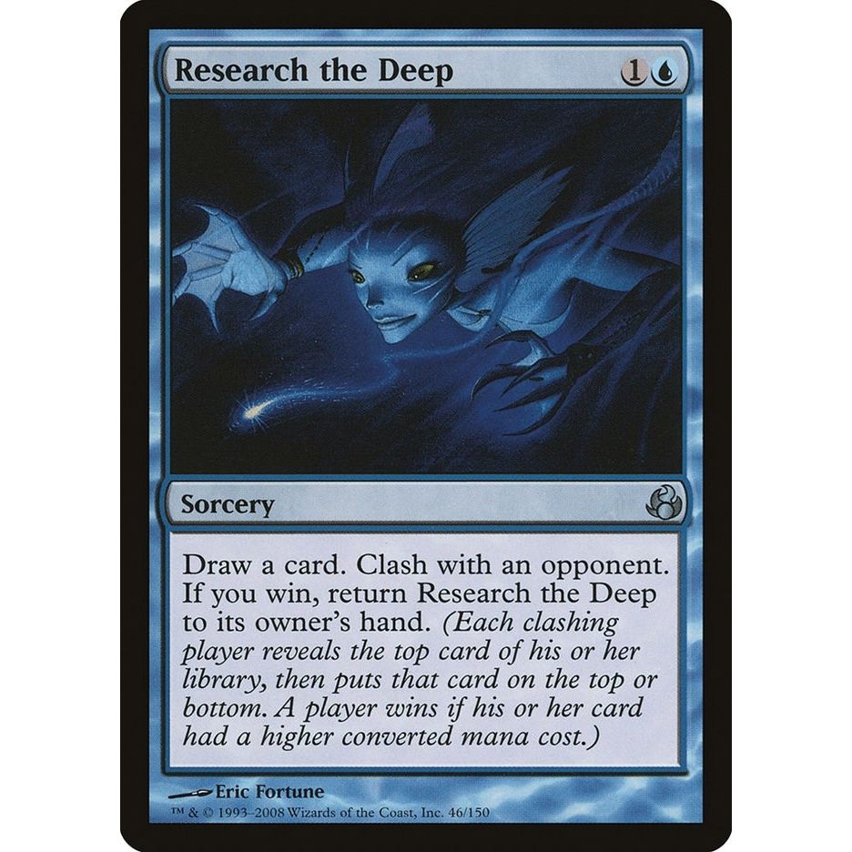 Image for Research the Deep (46) (MOR) - Magic: The Gathering