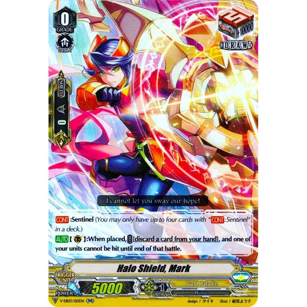 Image for Halo Shield, Mark (V-EB03/015EN) (V-EB03) - Cardfight Vanguard