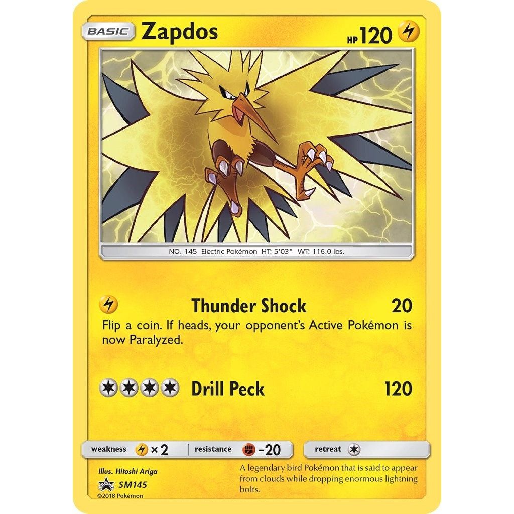 Image for Zapdos - SM145 (SM145) (SMP) - Pokemon