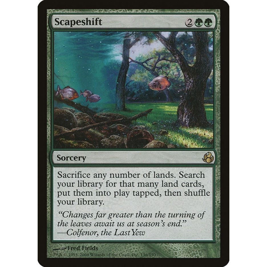 Image for Scapeshift (136) (MOR) - Magic: The Gathering