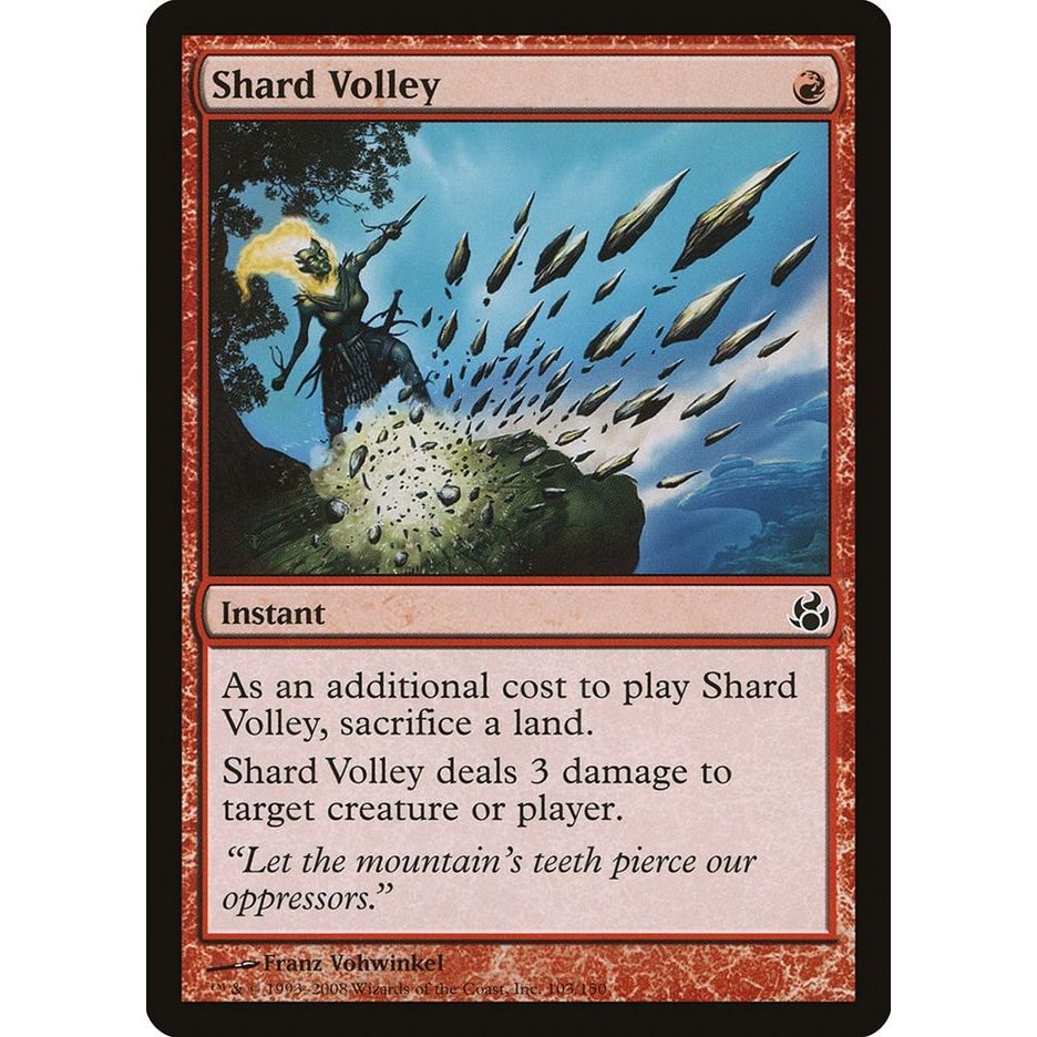 Image for Shard Volley (103) (MOR) - Magic: The Gathering