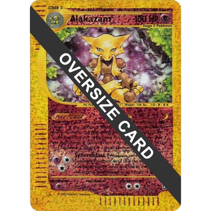 Image for Alakazam - 1/12 (Box Topper) (001/012) (PR) - Pokemon