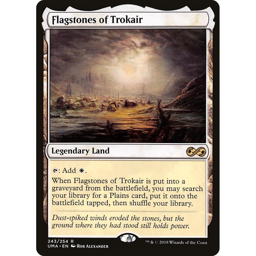 Image for Flagstones of Trokair (243) (UMA) - Magic: The Gathering