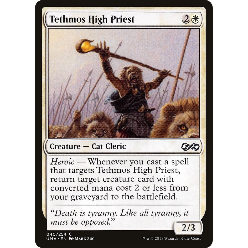 Image for Tethmos High Priest (40) (UMA) - Magic: The Gathering