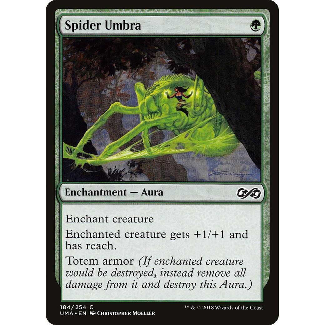Image for Spider Umbra (184) (UMA) - Magic: The Gathering