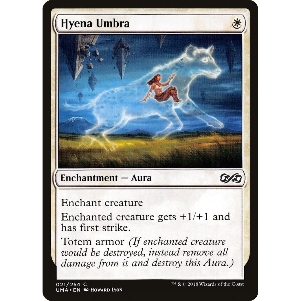 Image for Hyena Umbra (21) (UMA) - Magic: The Gathering