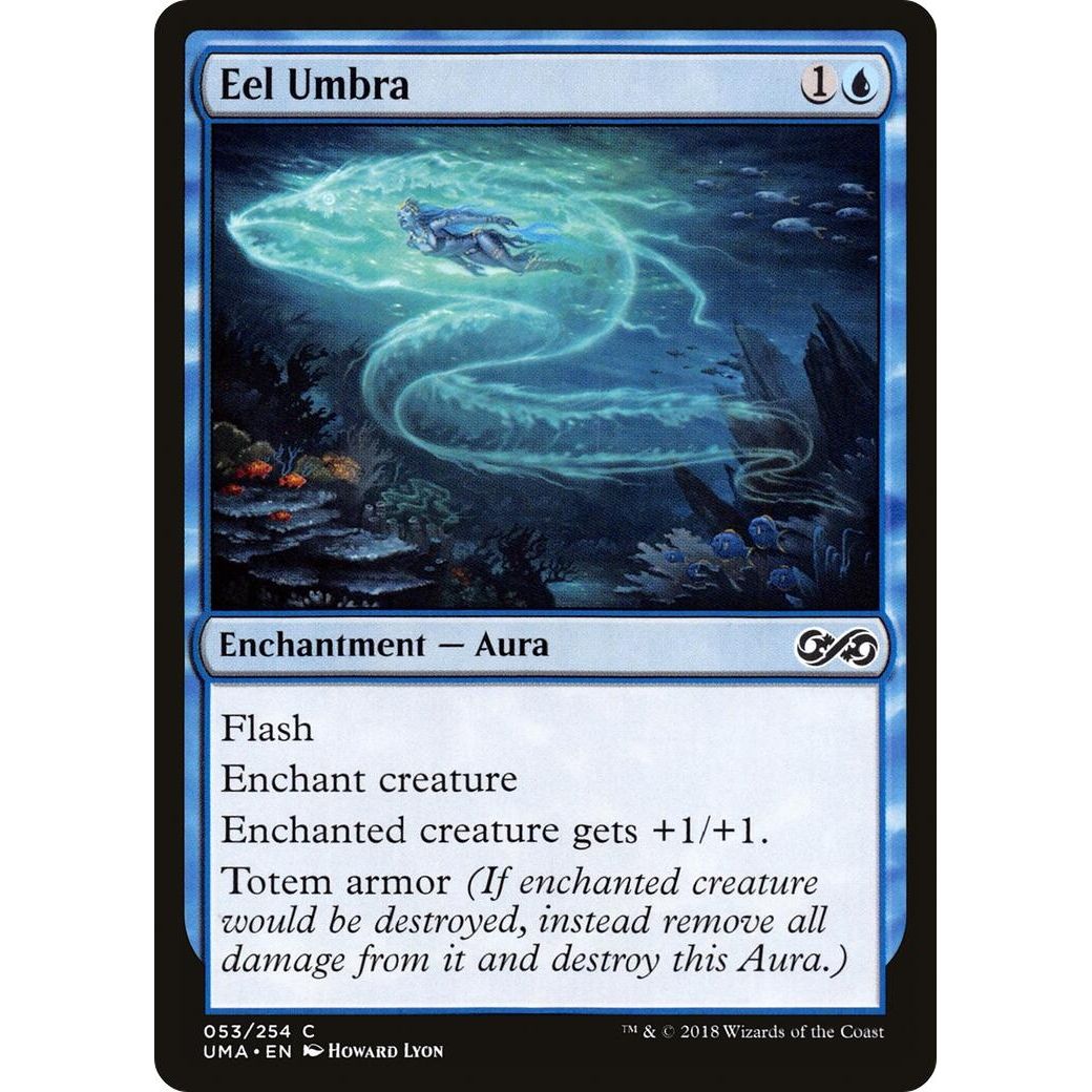 Image for Eel Umbra (53) (UMA) - Magic: The Gathering