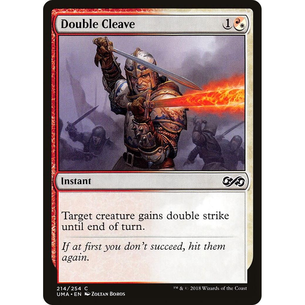 Image for Double Cleave (214) (UMA) - Magic: The Gathering