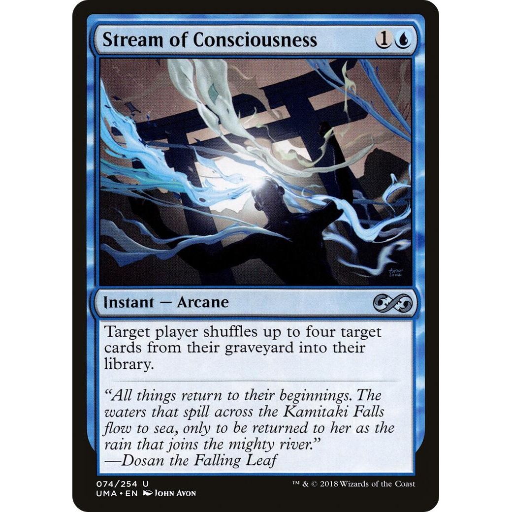 Image for Stream of Consciousness (74) (UMA) - Magic: The Gathering