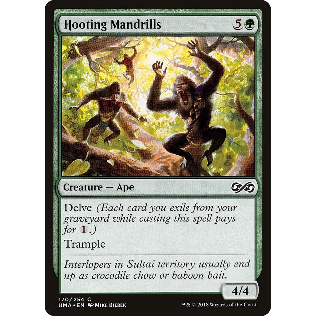 Image for Hooting Mandrills (170) (UMA) - Magic: The Gathering