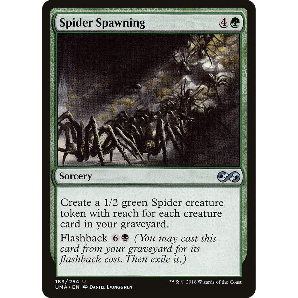 Image for Spider Spawning (183) (UMA) - Magic: The Gathering