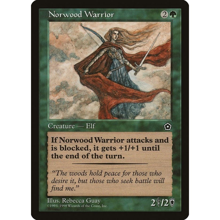 Image for Norwood Warrior (P02) - Magic: The Gathering