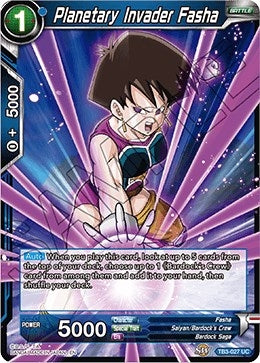 Image for Planetary Invader Fasha (TB3-027) (DBS-TB03) - Dragon Ball Super: Masters