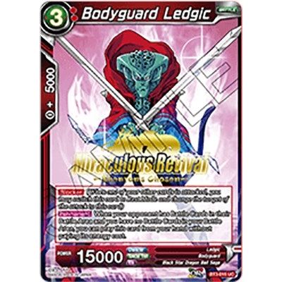 Image for Bodyguard Ledgic (Shenron's Chosen Stamped) (BT3-015) (TPR) - Dragon Ball Super: Masters