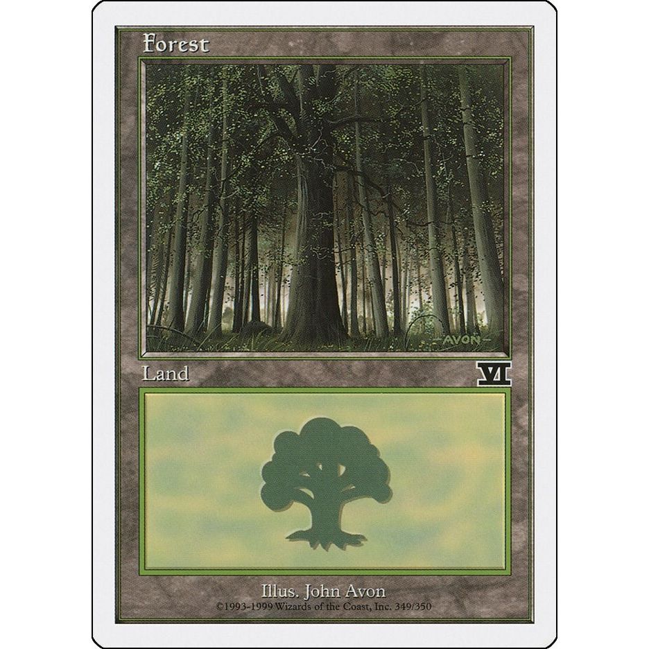 Image for Forest (349) (349) (6ED) - Magic: The Gathering