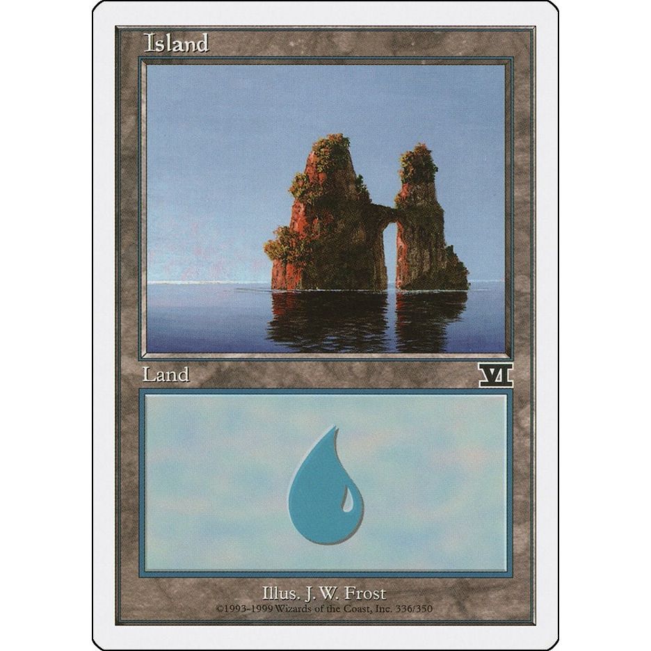 Image for Island (336) (336) (6ED) - Magic: The Gathering