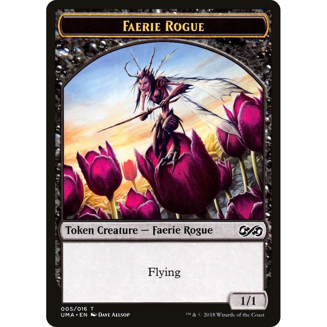 Image for Faerie Rogue Token (5) (UMA) - Magic: The Gathering