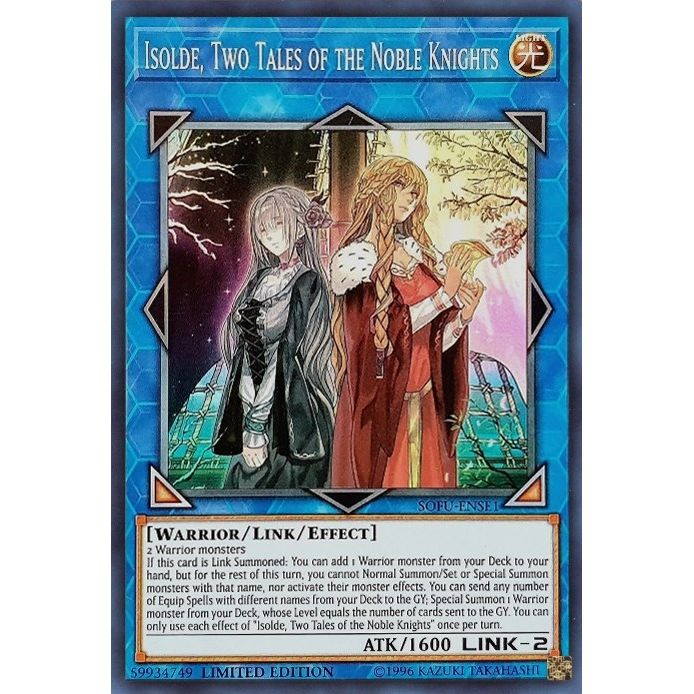 Image for Isolde, Two Tales of the Noble Knights (SOFU-ENSE1) (SOFU) - YuGiOh