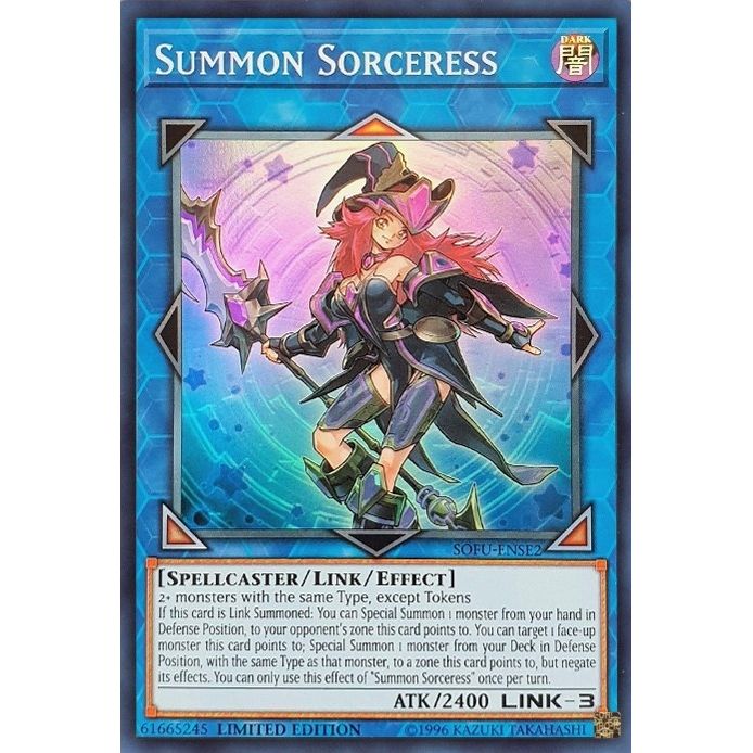Image for Summon Sorceress (SOFU-ENSE2) (SOFU) - YuGiOh