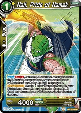 Image for Nail, Pride of Namek (TB3-058) (DBS-TB03) - Dragon Ball Super: Masters