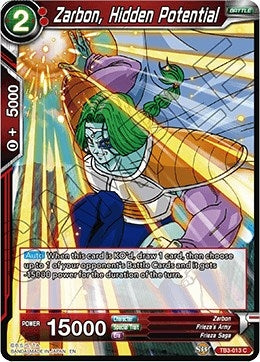 Image for Zarbon, Hidden Potential (TB3-013) (DBS-TB03) - Dragon Ball Super: Masters