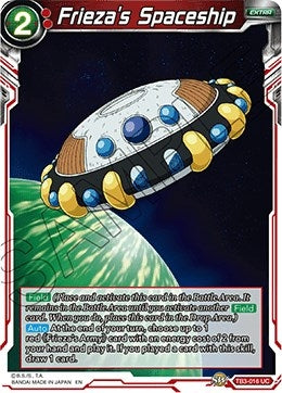 Image for Frieza's Spaceship (TB3-016) (DBS-TB03) - Dragon Ball Super: Masters
