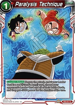 Image for Paralysis Technique (TB3-017) (DBS-TB03) - Dragon Ball Super: Masters