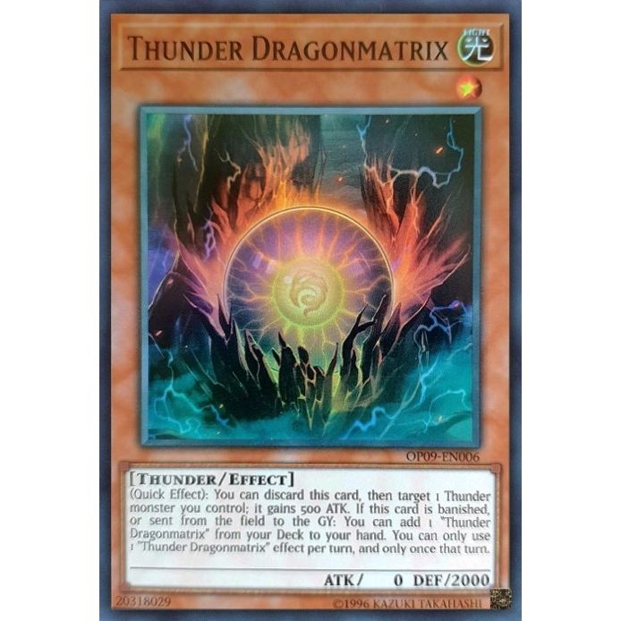 Image for Thunder Dragonmatrix (OP09-EN006) (OP09) - YuGiOh