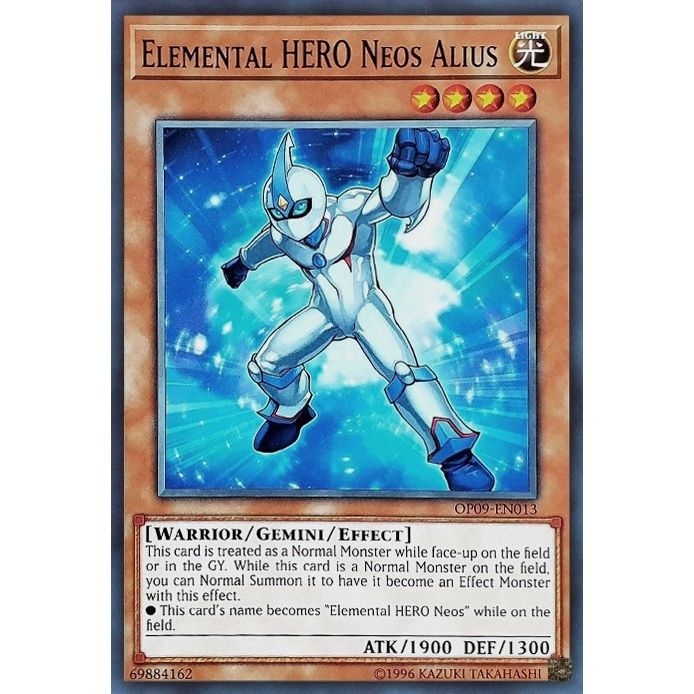 Image for Elemental HERO Neos Alius (OP09-EN013) (OP09) - YuGiOh