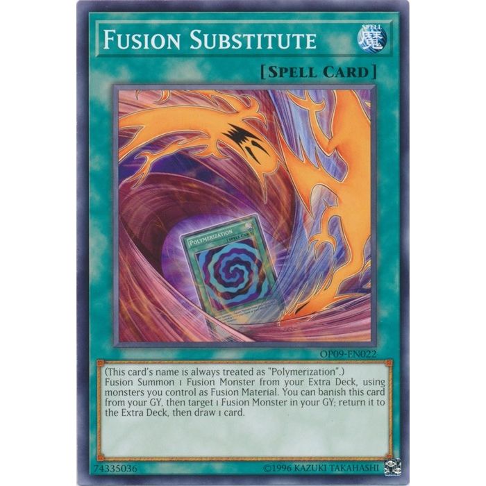 Image for Fusion Substitute (OP09-EN022) (OP09) - YuGiOh