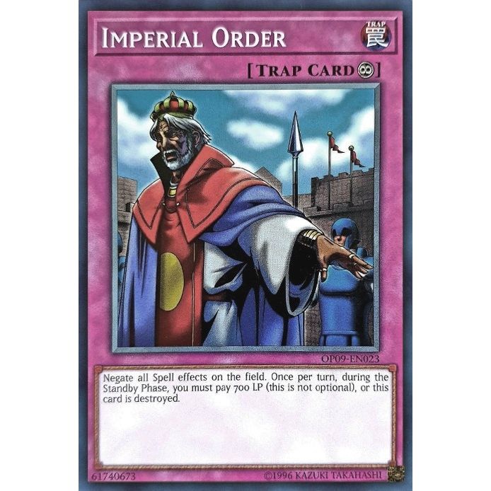 Image for Imperial Order (OP09-EN023) (OP09) - YuGiOh