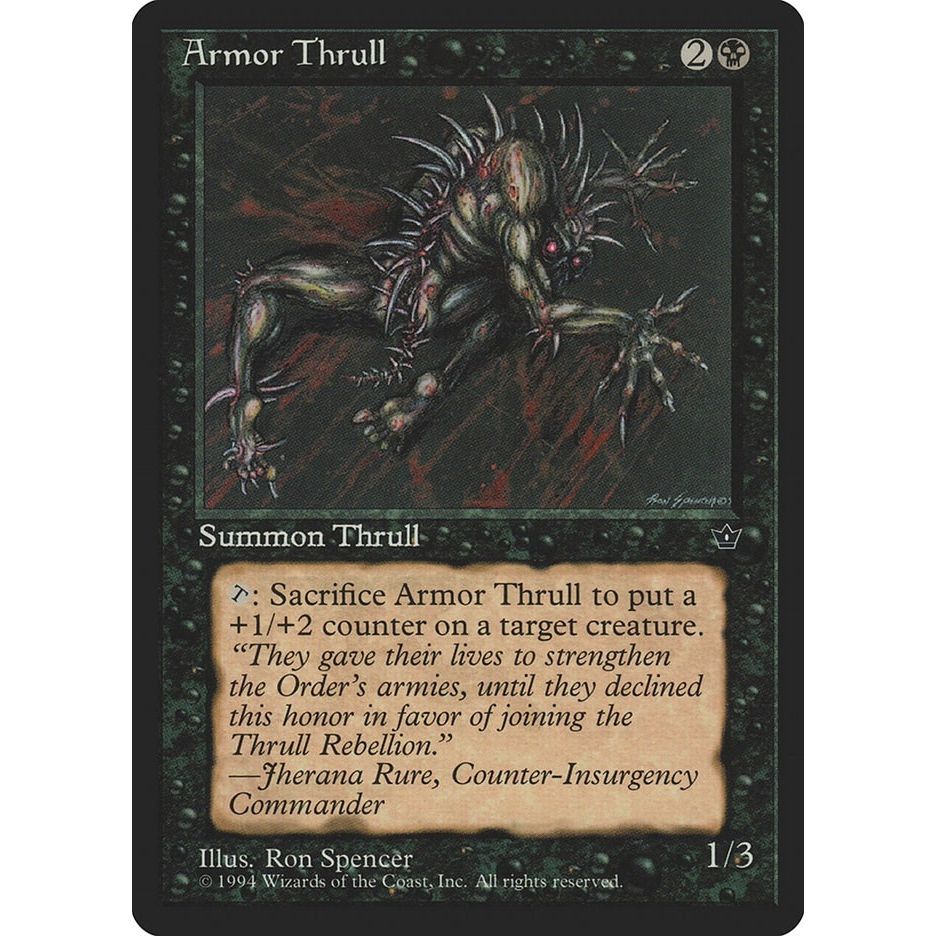 Image for Armor Thrull (Spencer) (FEM) - Magic: The Gathering