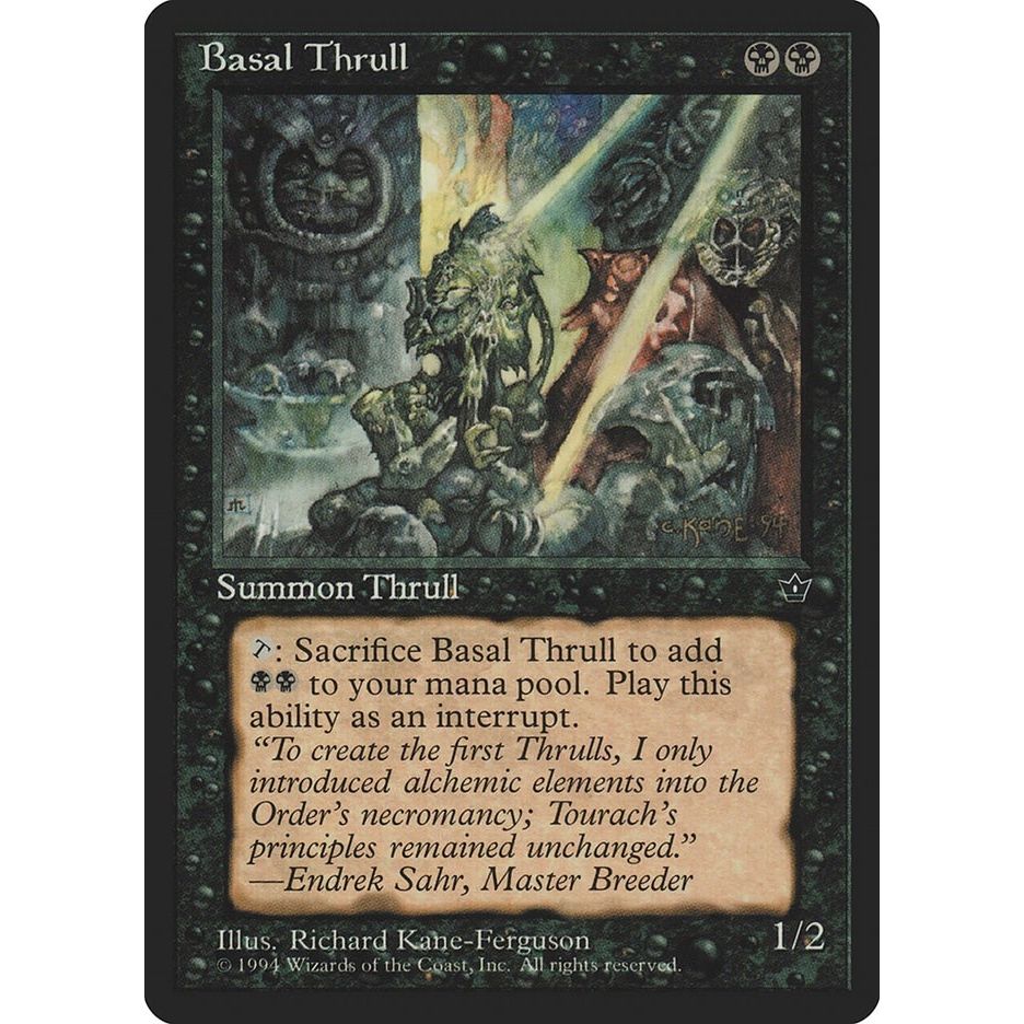 Image for Basal Thrull (Kane-Ferguson) (FEM) - Magic: The Gathering