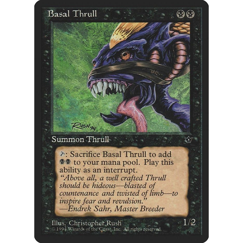 Image for Basal Thrull (Rush) (FEM) - Magic: The Gathering