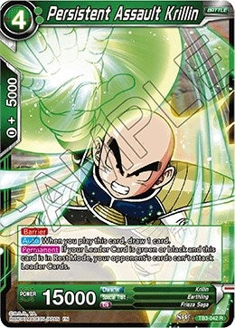 Image for Persistent Assault Krillin (TB3-042) (DBS-TB03) - Dragon Ball Super: Masters