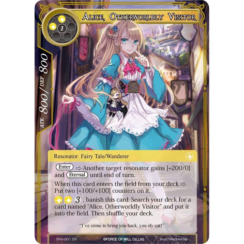 Image for Alice, Otherworldly Visitor (SNV-001) (SNV) - Force of Will
