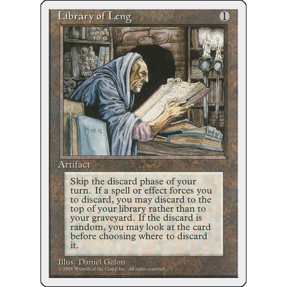 Image for Library of Leng (351) (4ED) - Magic: The Gathering
