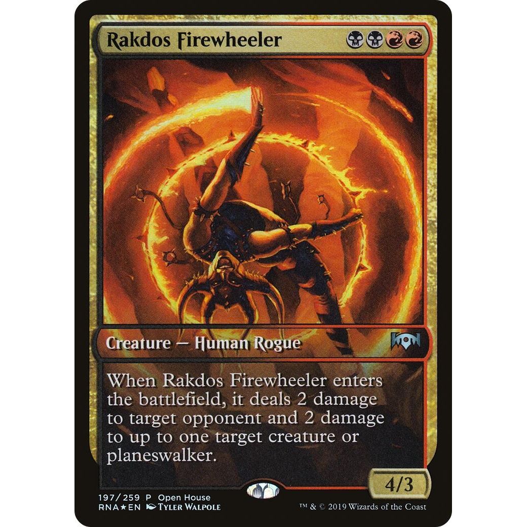 Image for Rakdos Firewheeler (197) (OHP) - Magic: The Gathering