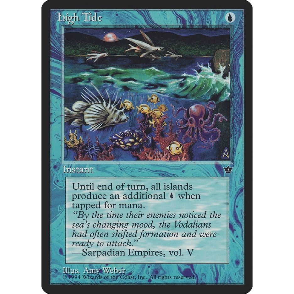 Image for High Tide (Weber) (FEM) - Magic: The Gathering