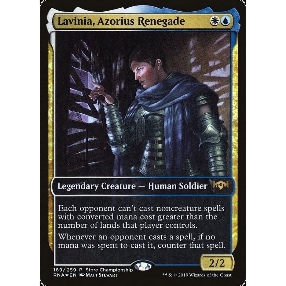 Image for Lavinia, Azorius Renegade (189) (GAME) - Magic: The Gathering