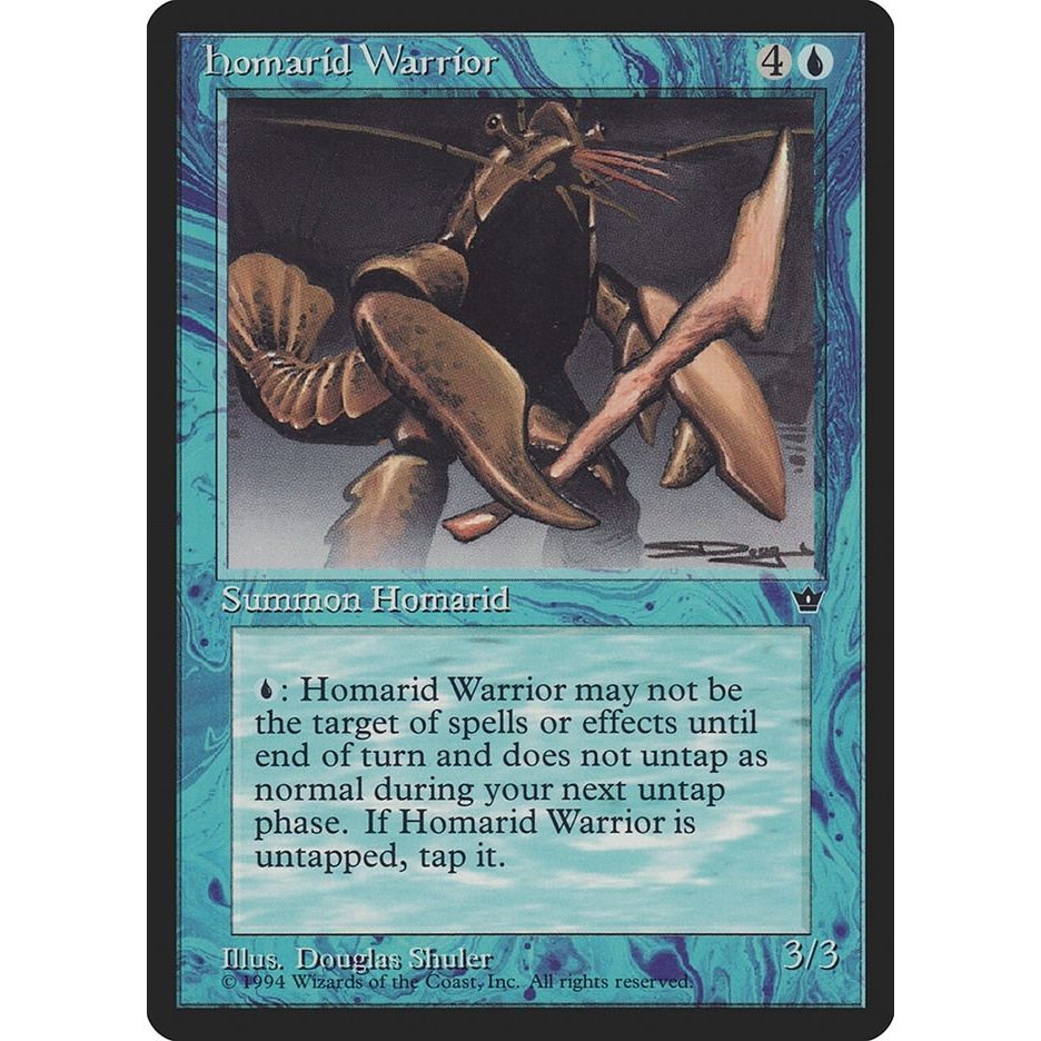 Image for Homarid Warrior (Shuler) (FEM) - Magic: The Gathering