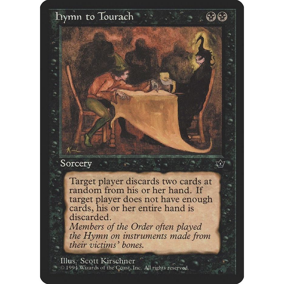 Image for Hymn to Tourach (Kirschner) (FEM) - Magic: The Gathering