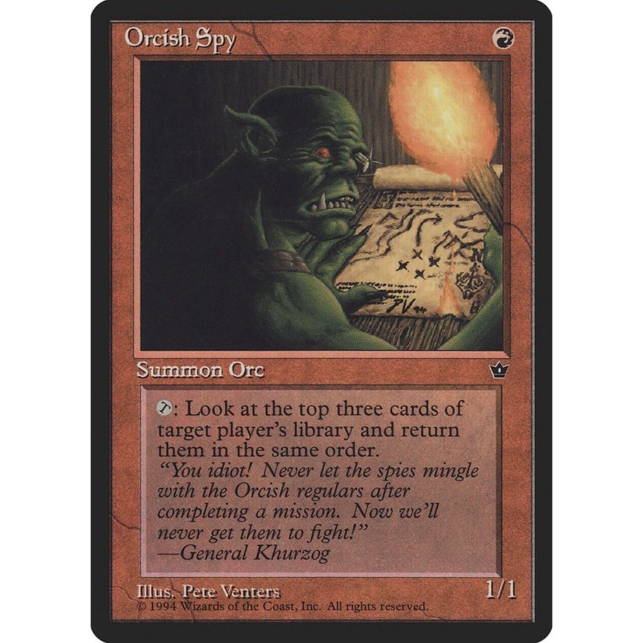 Image for Orcish Spy (Venters) (FEM) - Magic: The Gathering