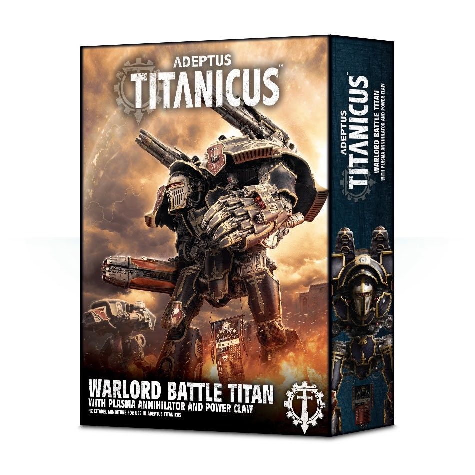 Image for Warhammer: 40K - Adeptus Titanicus - Warlord Battle Titan with Plasma Annihilator - Warhammer Box Sets