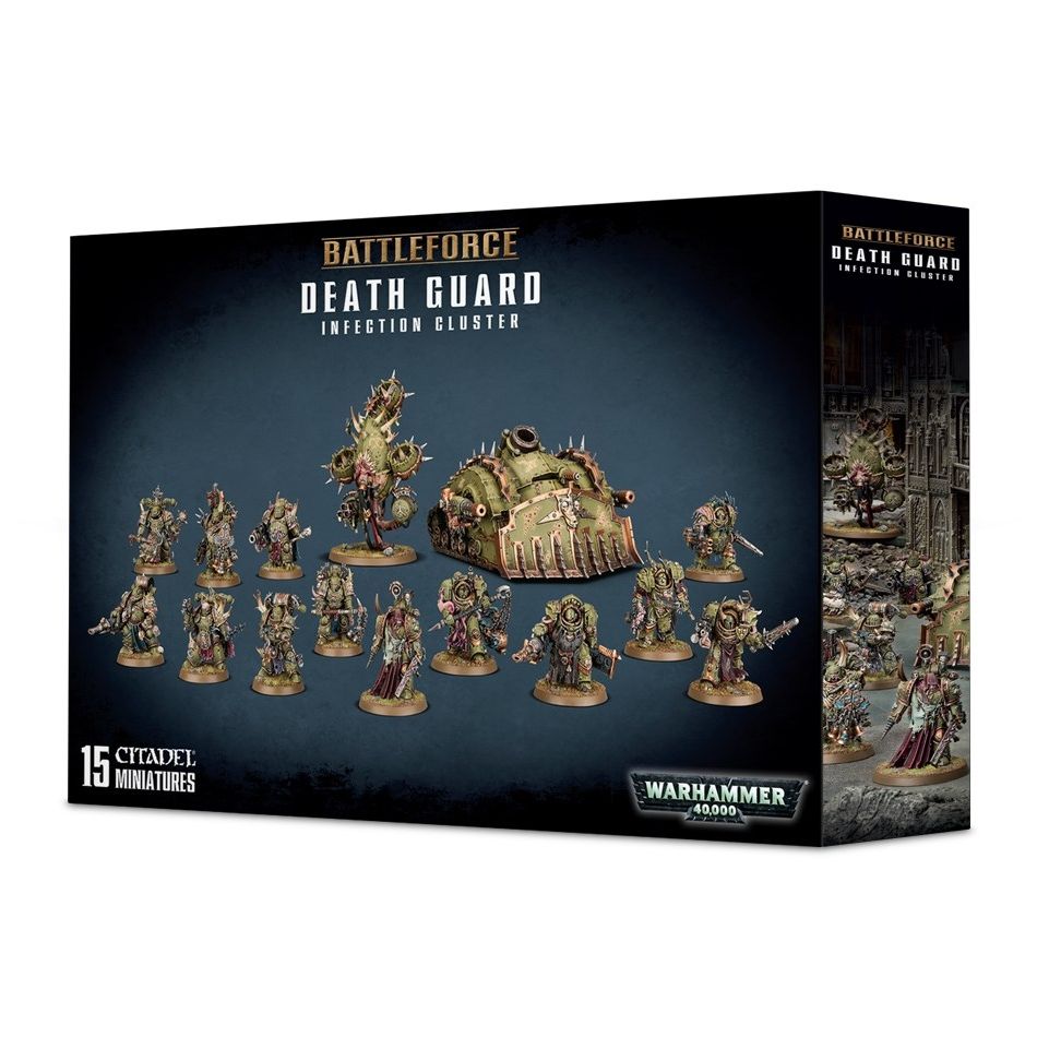 Image for Warhammer: 40K - Battleforce: Death Guard Infection Cluster - Warhammer Box Sets