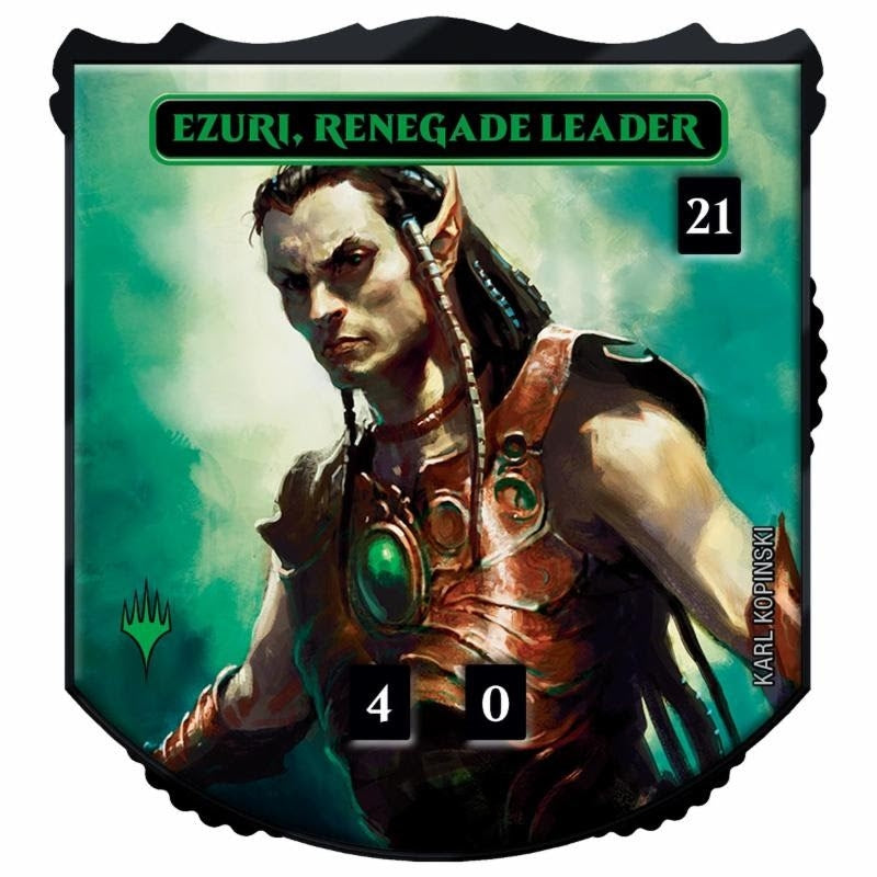 Image for Relic Tokens: Legendary Collection - Ezuri, Renegade Leader (UPT) - Life Counters