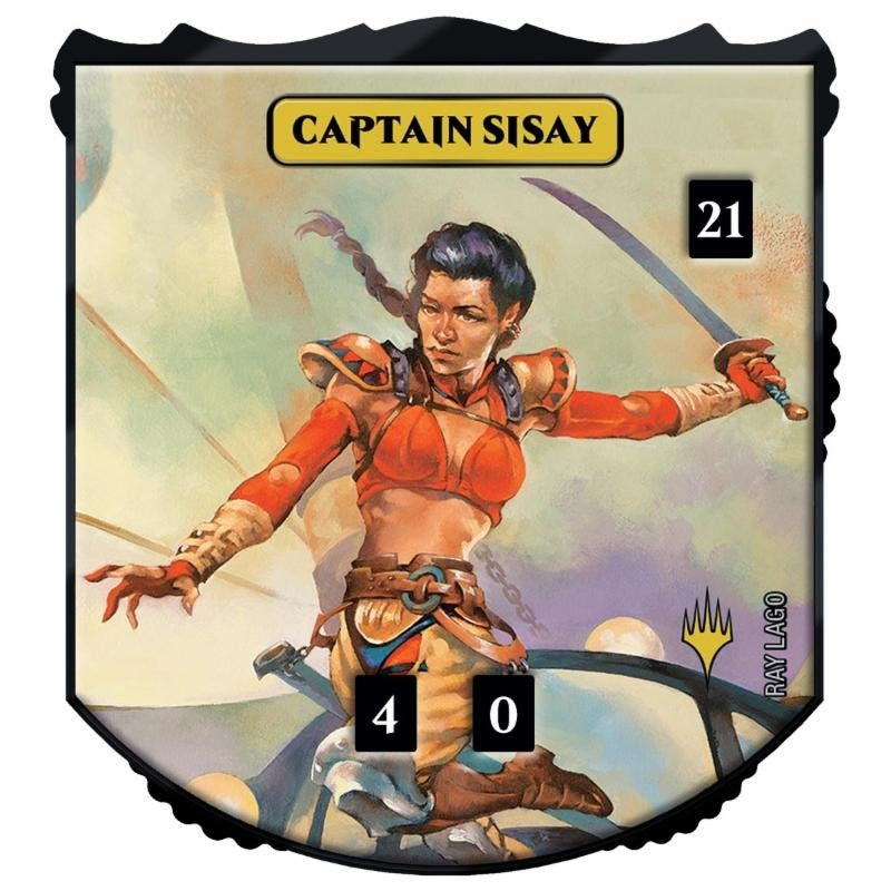 Image for Relic Tokens: Legendary Collection - Captain Sisay (UPT) - Life Counters