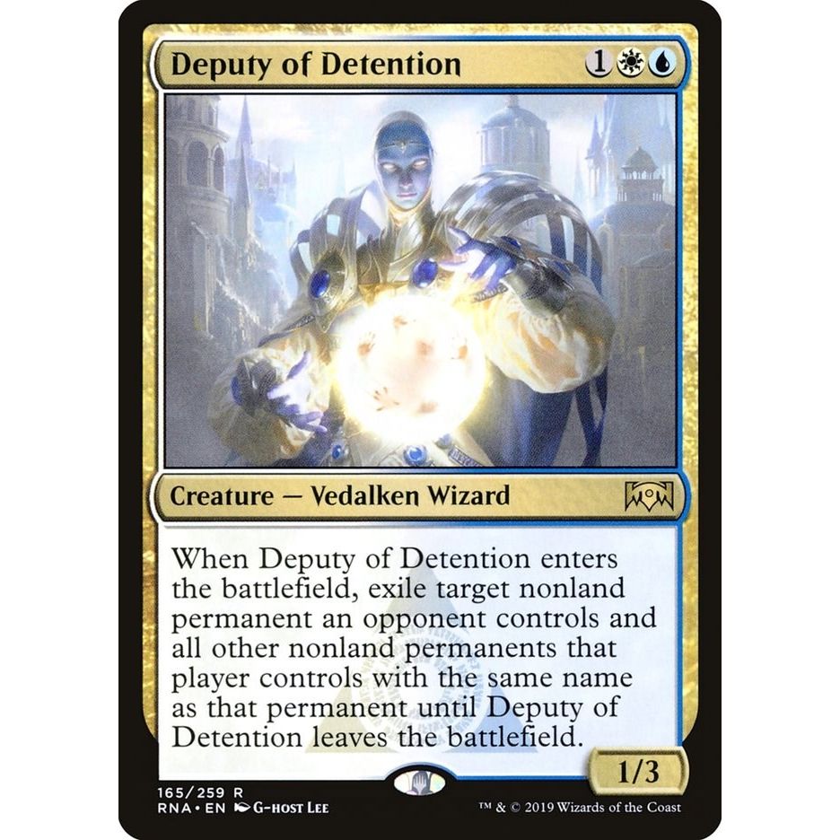 Image for Deputy of Detention (165) (RNA) - Magic: The Gathering